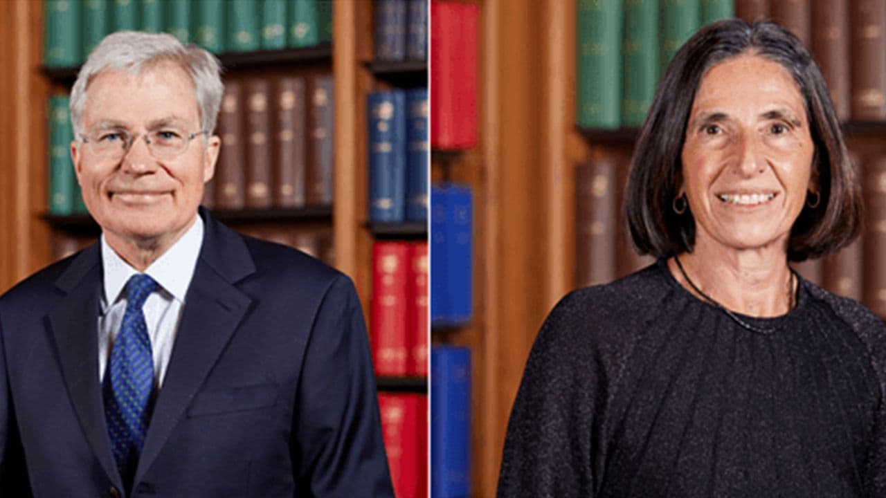 Lord Kitchin and Lady Simler